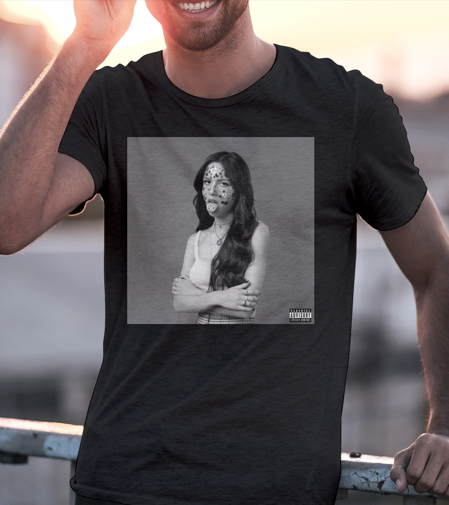 Olivia Rodrigo Sour Album Cover Merch T-Shirt