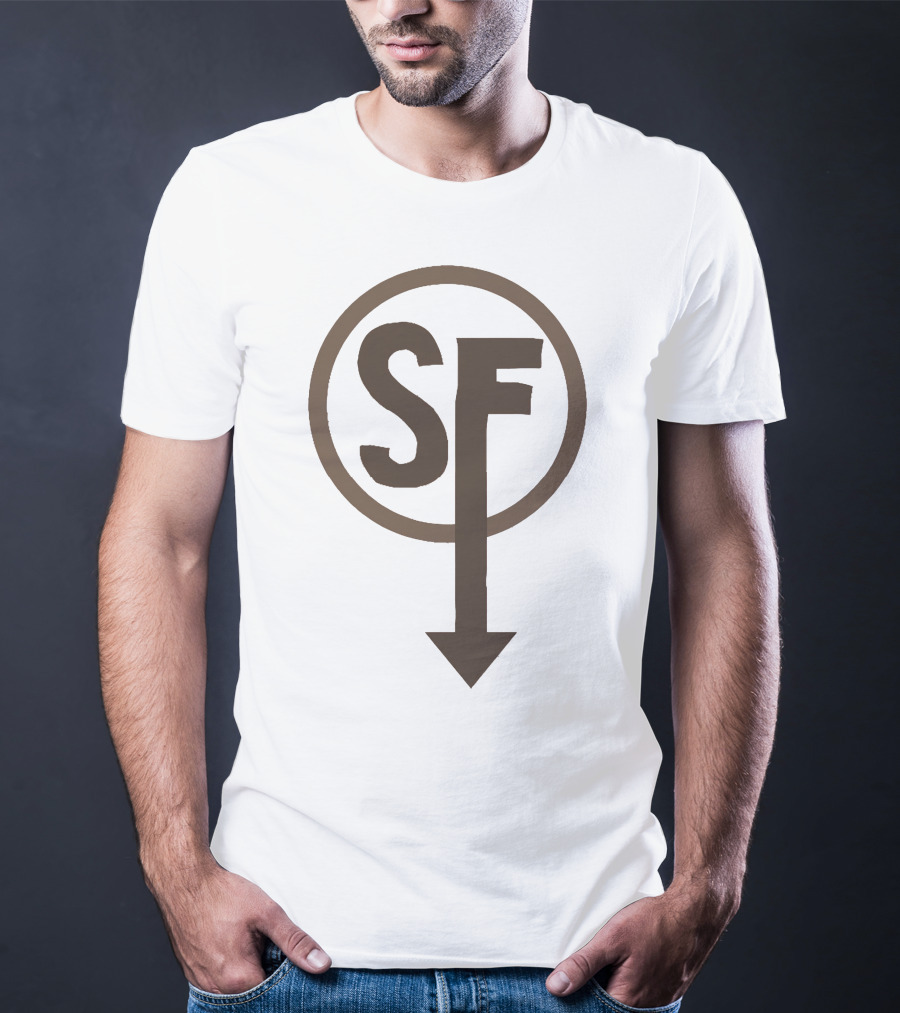 Sally Face SF Logo Circle Arrow T-Shirt