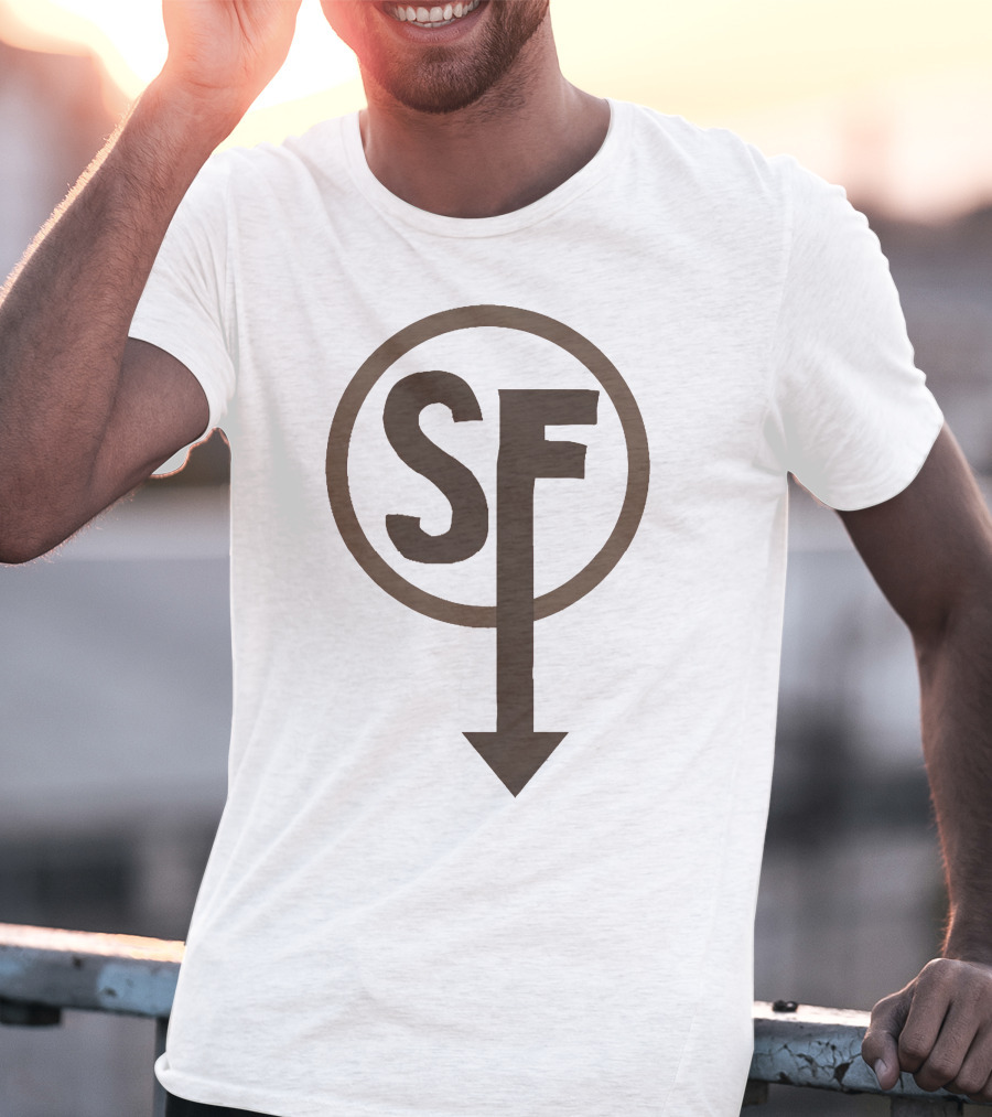 Sally Face SF Logo Circle Arrow T-Shirt