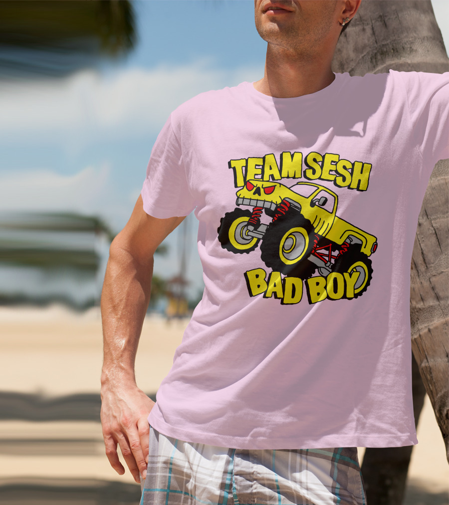 TEAMSESH BAD BOY Monster Truck T-Shirt