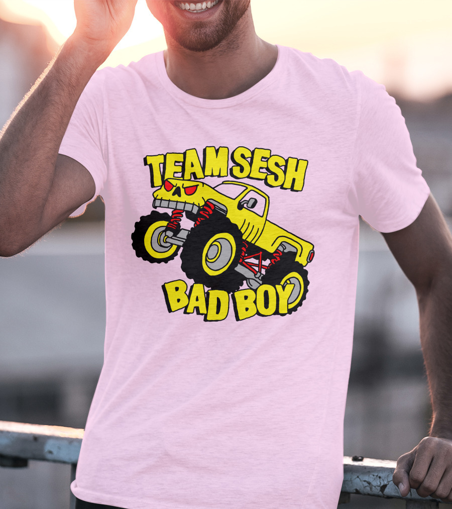 TEAMSESH BAD BOY Monster Truck T-Shirt