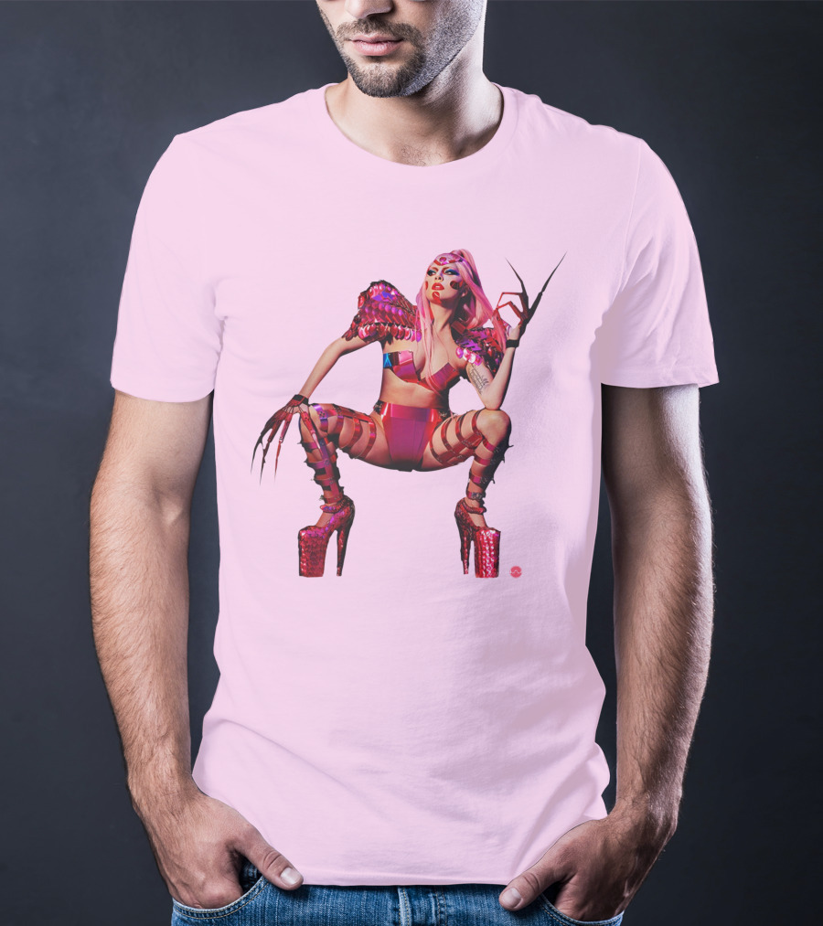 Chromatica Pink Fashion Armor Power Look T-Shirt