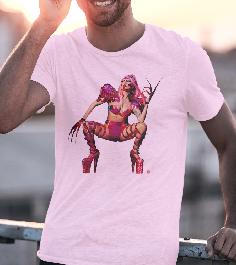 Chromatica Pink Fashion Armor Power Look T-Shirt