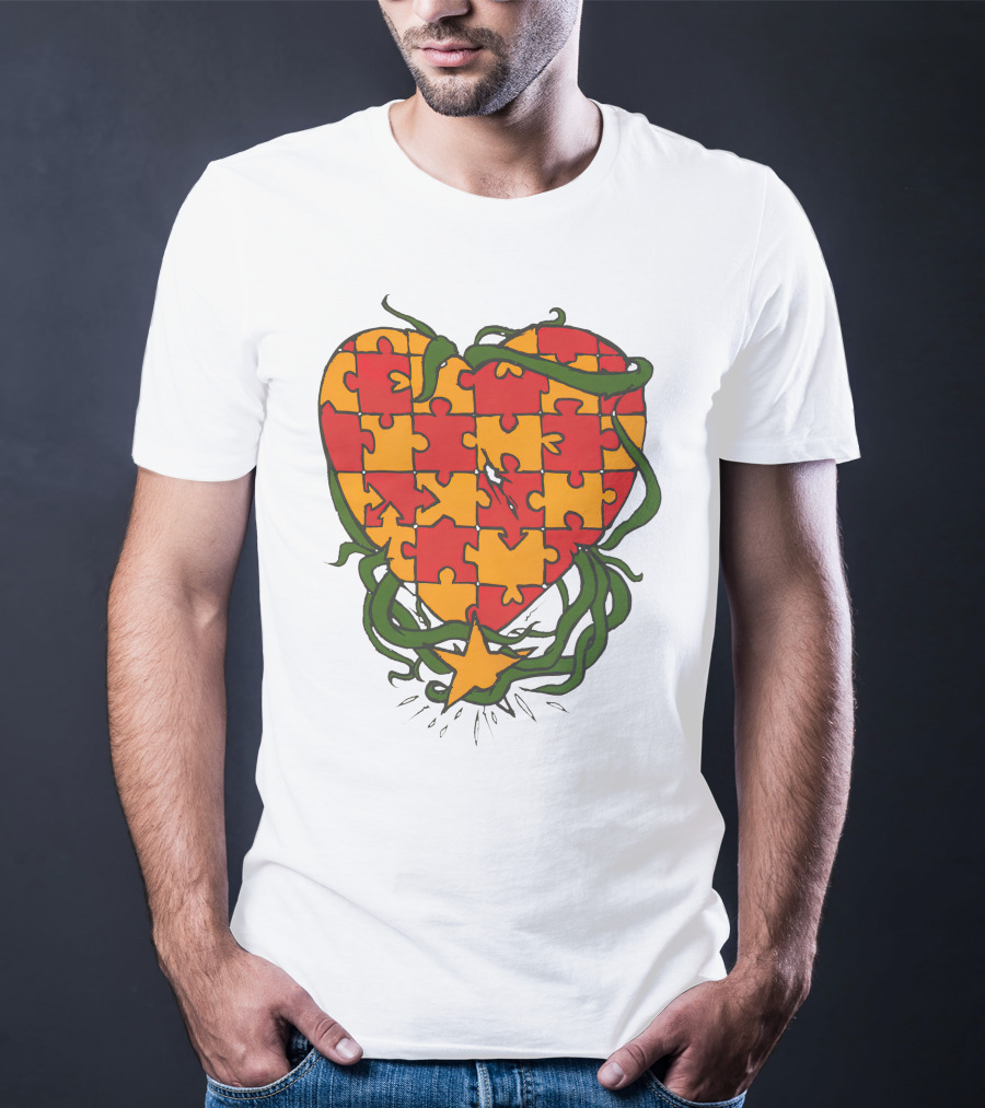 Gallery Dept Heart Puzzle And Vine T-Shirt