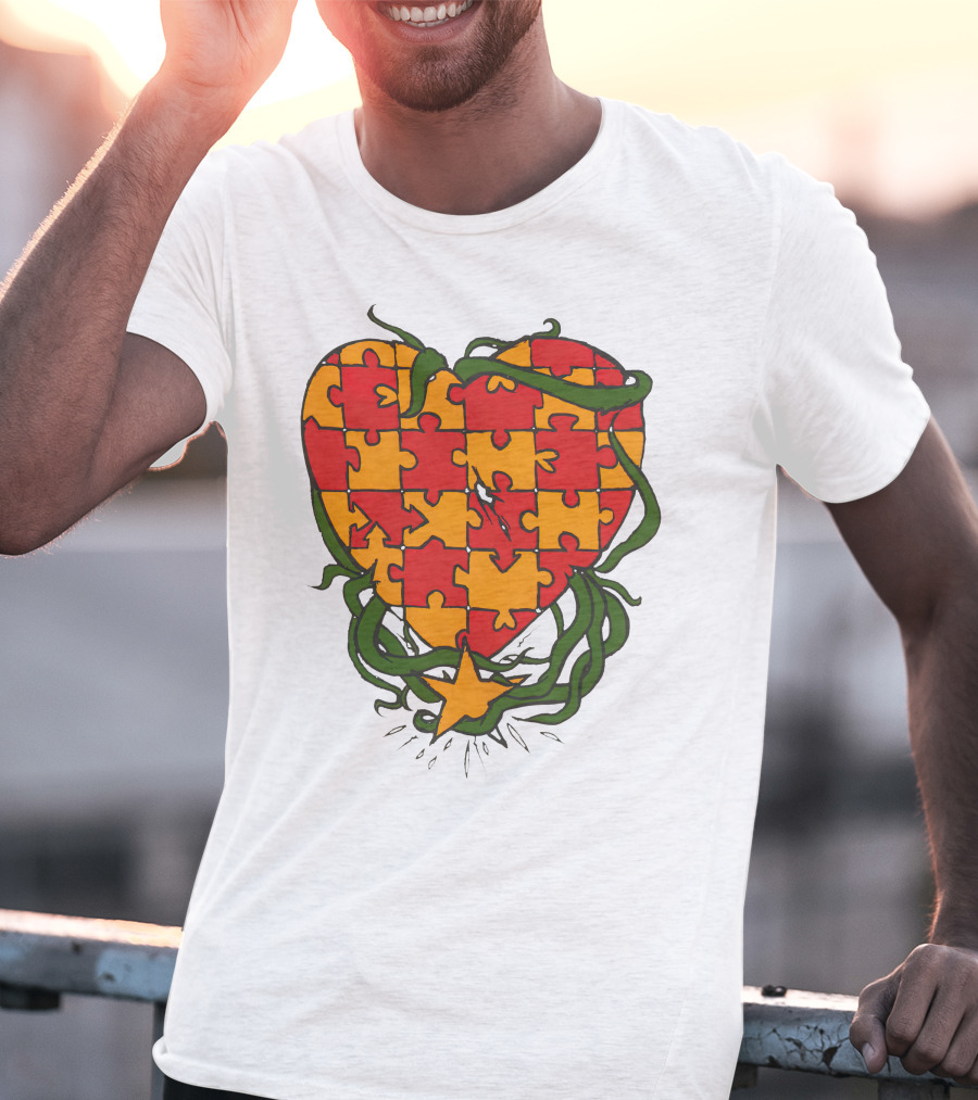 Gallery Dept Heart Puzzle And Vine T-Shirt