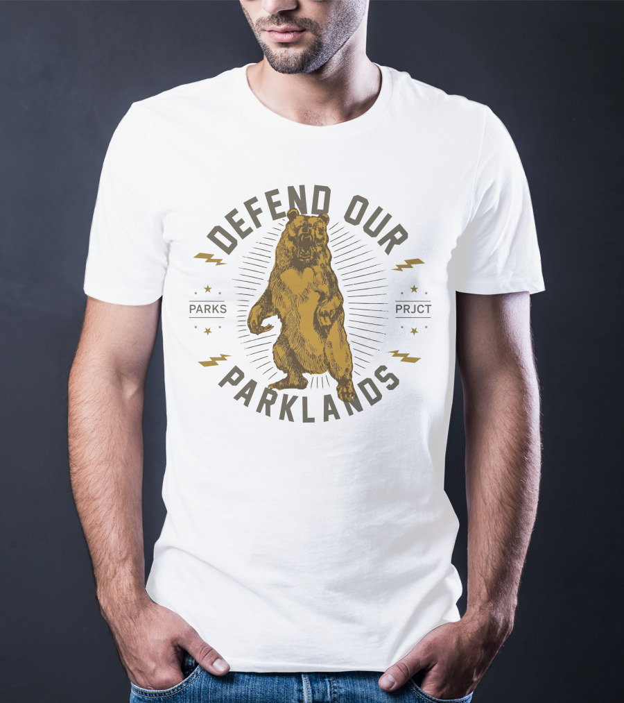 Defend Our Parklands Bear Parks Project T-Shirt