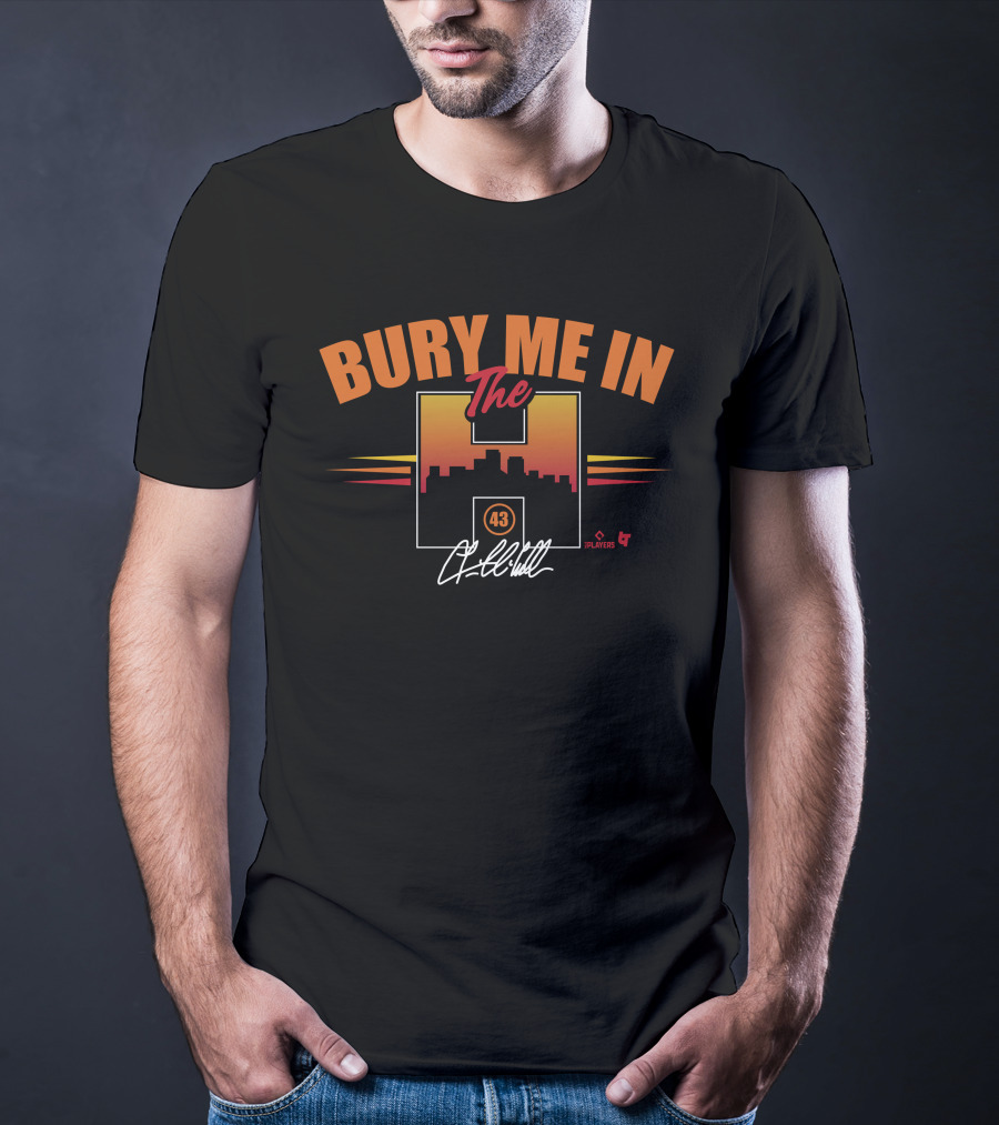 Bury Me In The H 43 Lance McCullers Signature Players T-Shirt