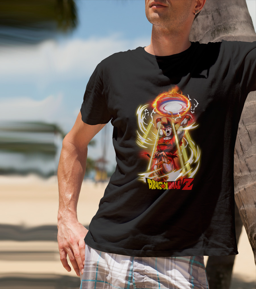 Dragon Ball Z Goku Spirit Bomb NRL Fans T-Shirt