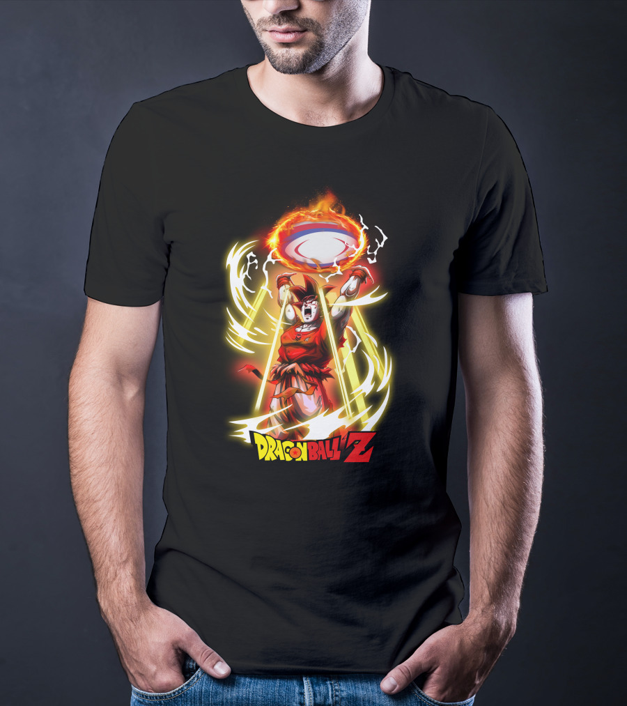 Dragon Ball Z Goku Spirit Bomb NRL Fans T-Shirt