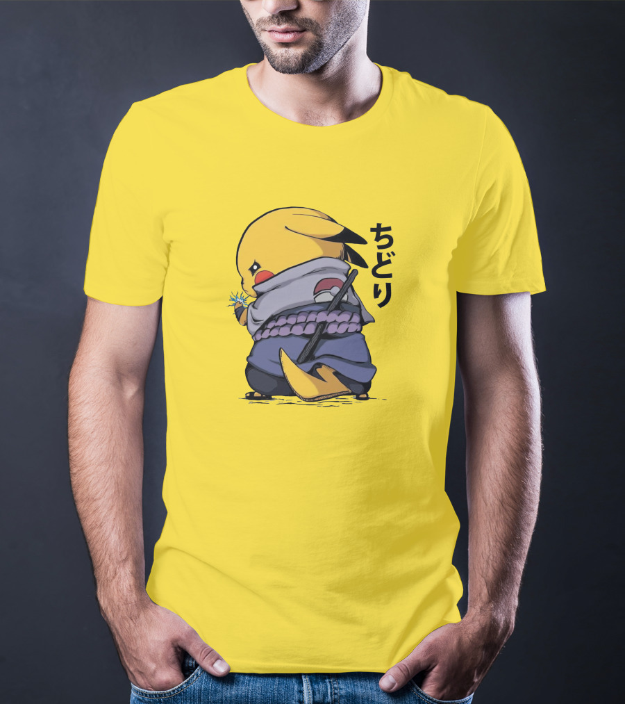 Pika Chidori Ninja Mashup For Fans T-Shirt