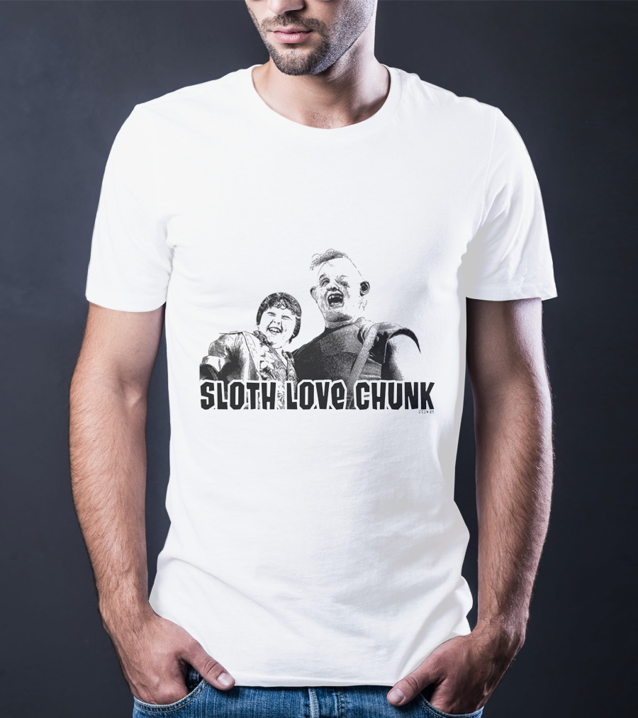 Sloth Love Chunk The Goonies Movie Characters T-Shirt