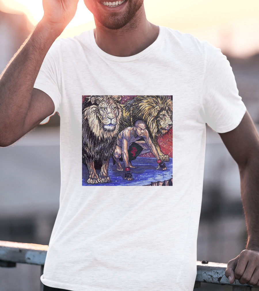 Jon Jones UFC Fighter Lion Pack Leader T-Shirt