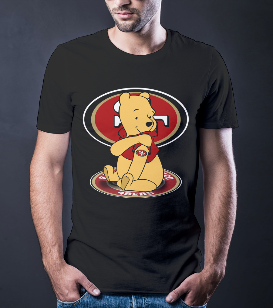 Pooh San Francisco 49ers T-Shirt