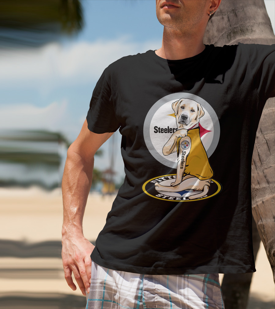 Steelers Labrador NFL Fan T-Shirt