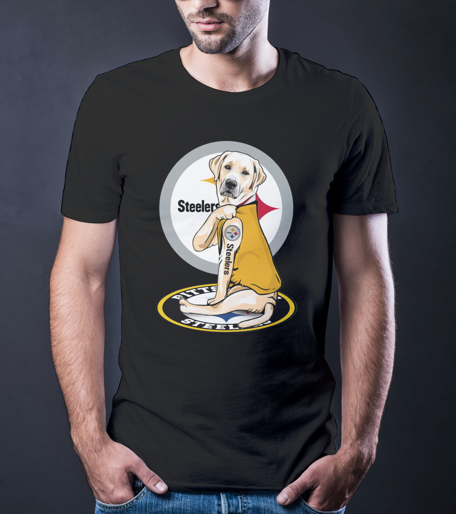 Steelers Labrador NFL Fan T-Shirt