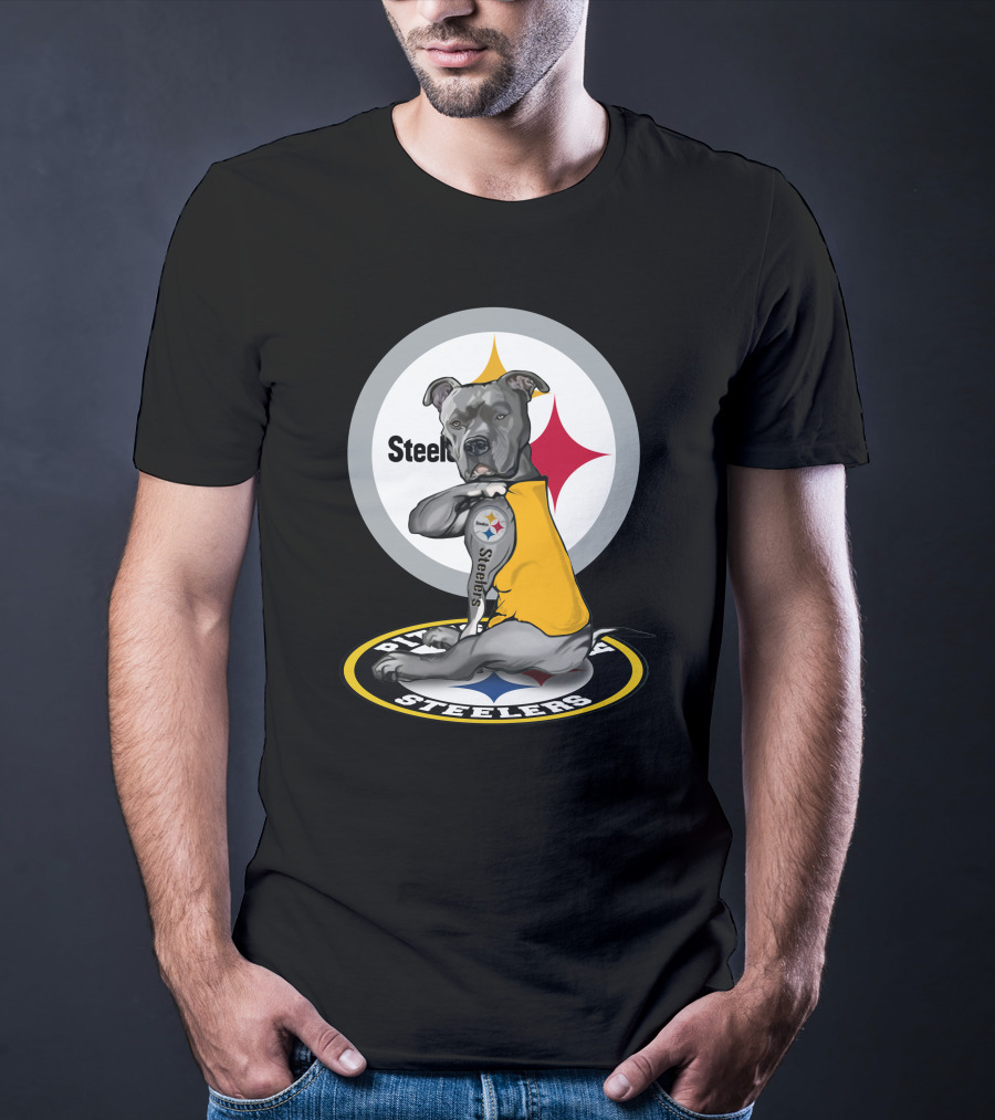 Steelers Pitbull NFL Fan T-Shirt
