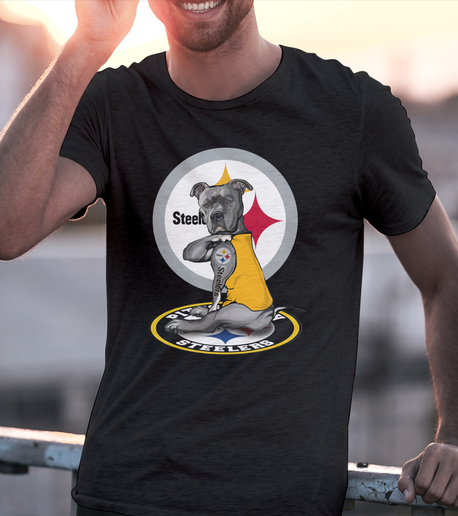 Steelers Pitbull NFL Fan T-Shirt