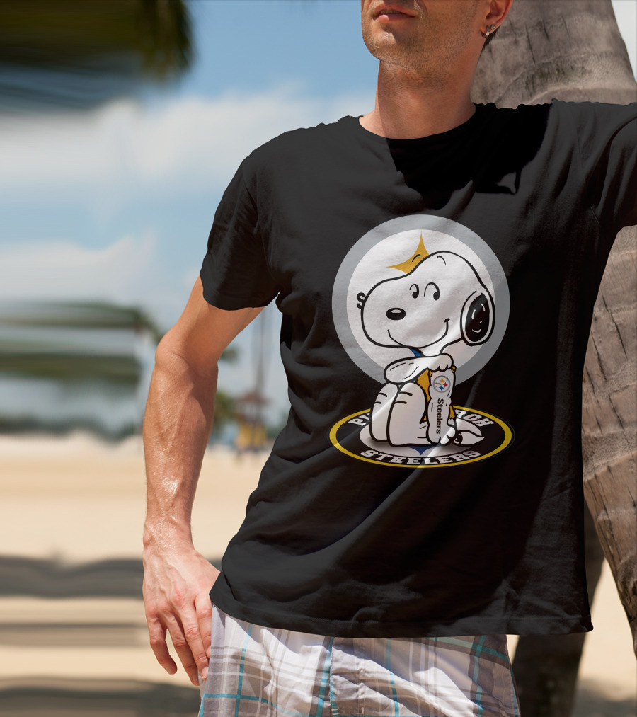 Snoopy Steelers Peanuts NFL Pittsburgh T-Shirt