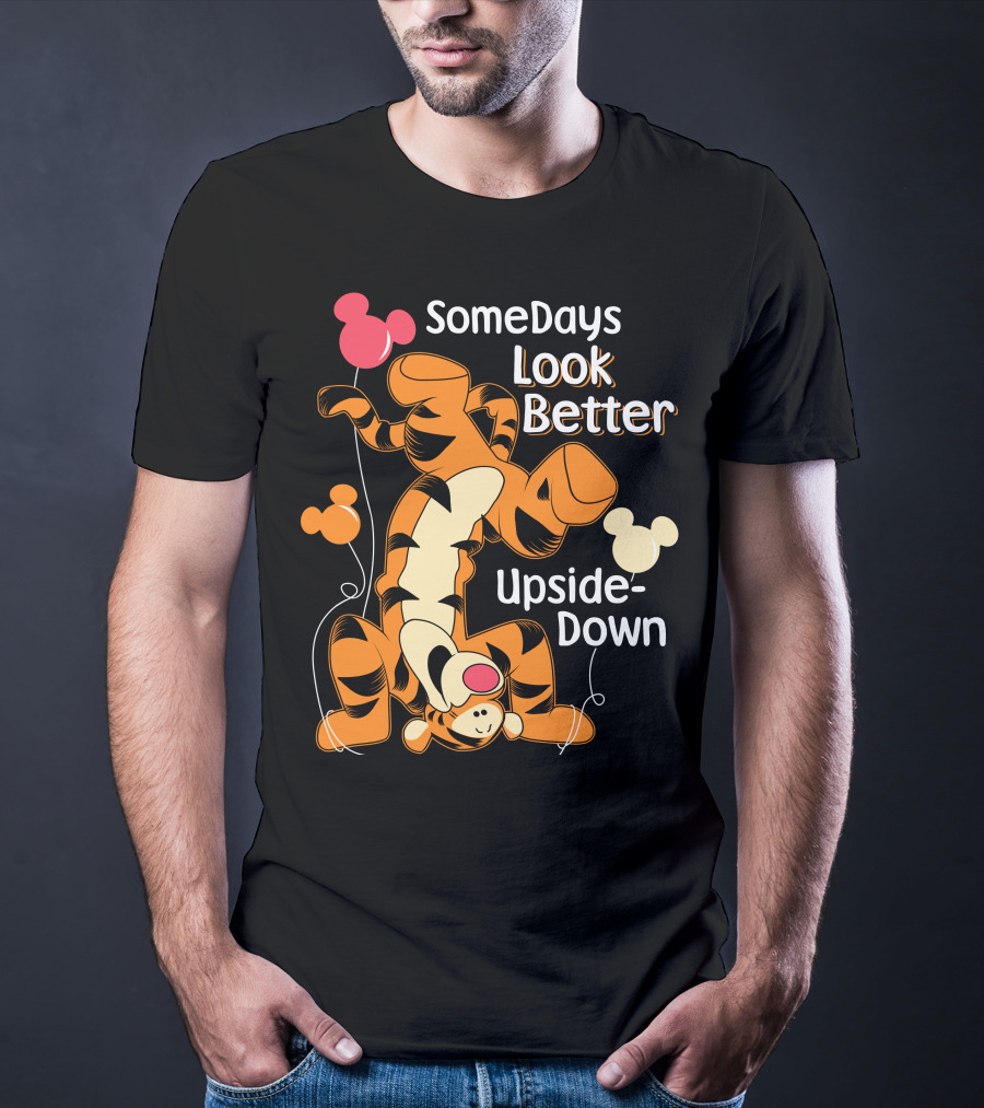 SomeDays Look Better Upside-Down Tigger T-Shirt