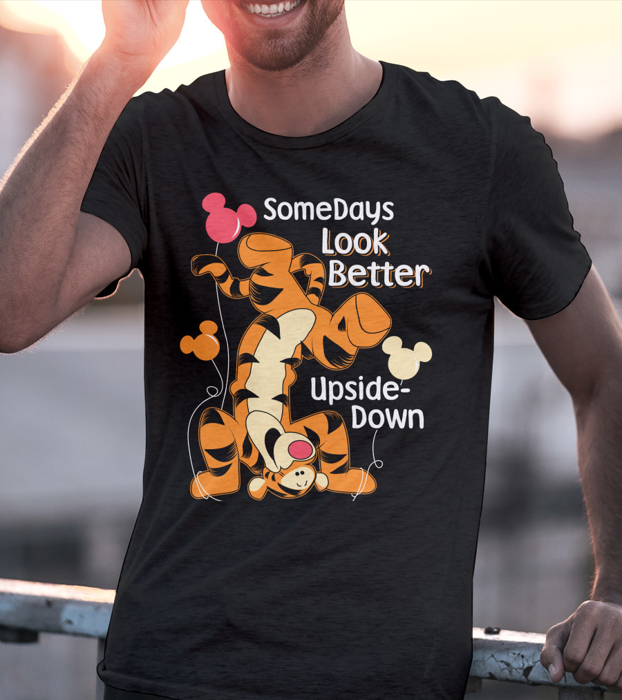 SomeDays Look Better Upside-Down Tigger T-Shirt