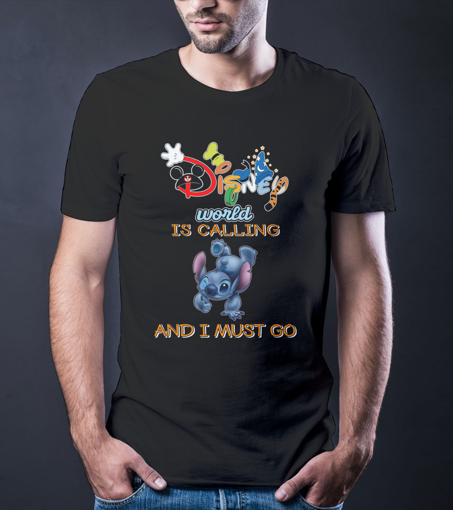 Disney World Is Calling And I Must Go Stitch T-Shirt