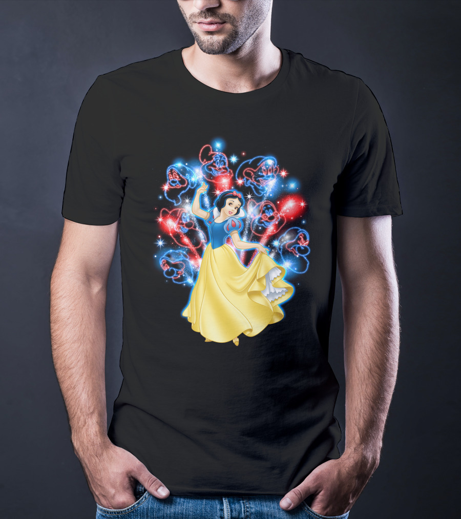 Snow White And Genie Firework Extravaganza T-Shirt