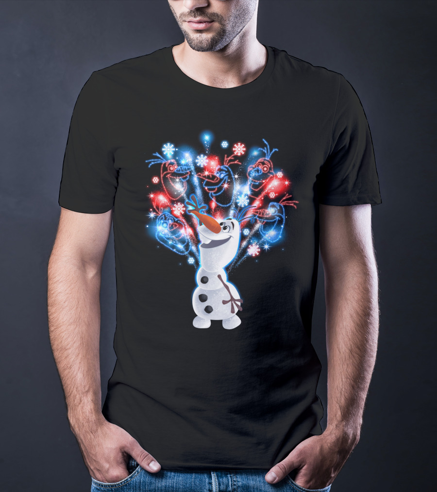 Olaf Festive Firework T-Shirt