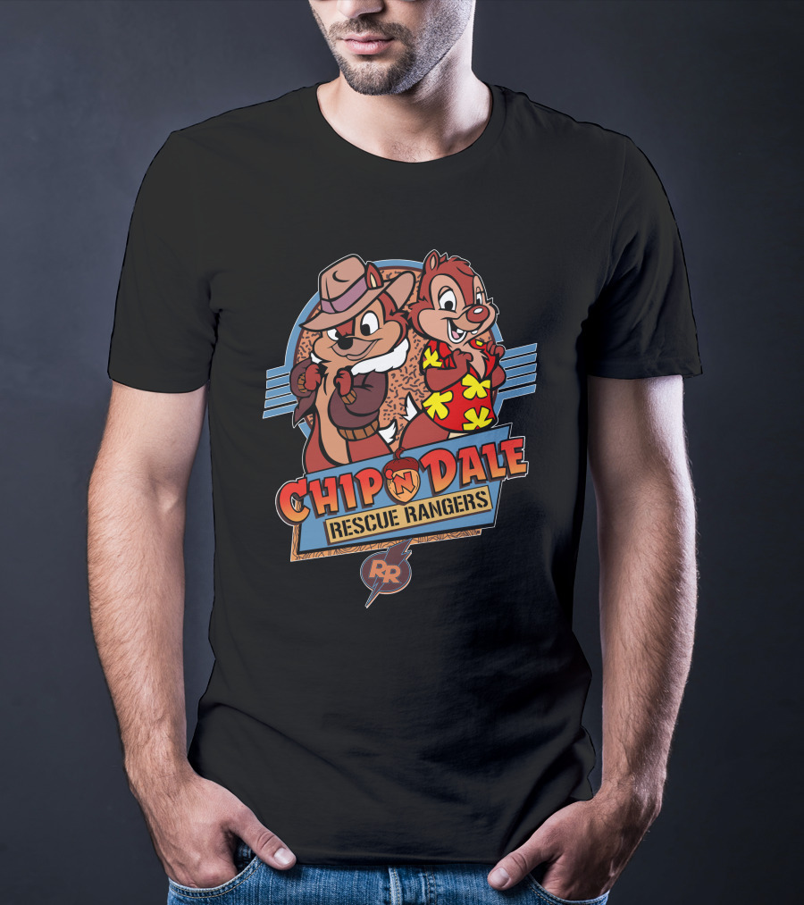 Chip N Dale Rescue Rangers T-Shirt
