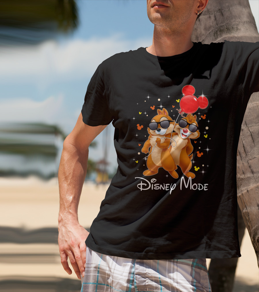 Disney Mode Chip And Dale Balloon Fun T-Shirt