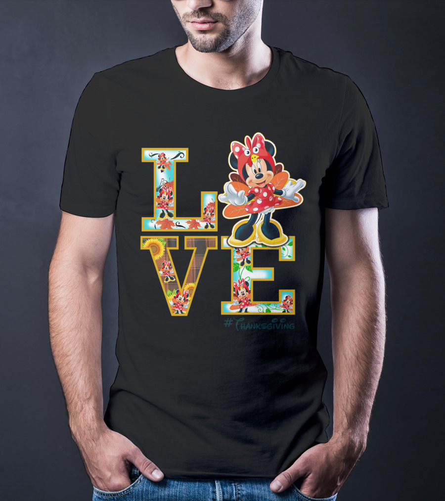 LOVE Minnie Thanksgiving T-Shirt
