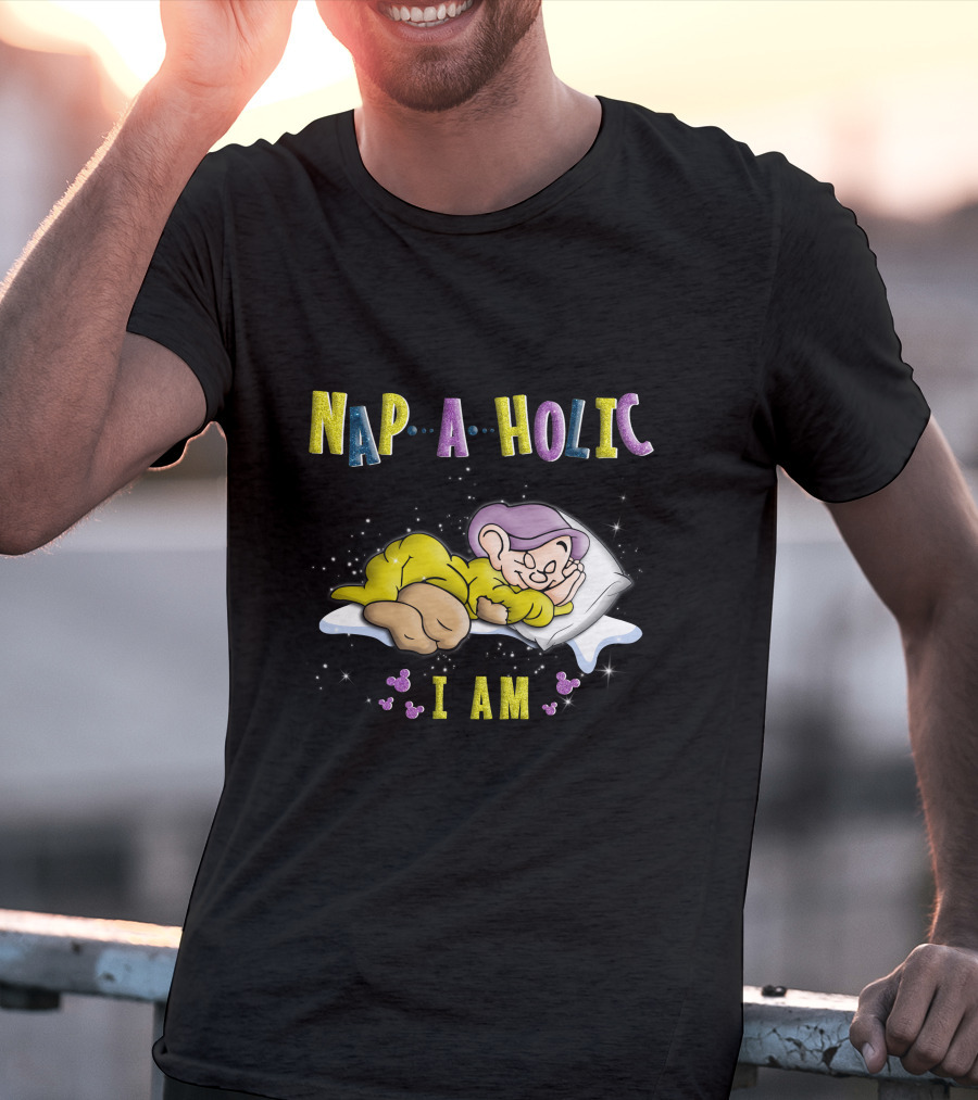 Napaholic I Am Dopey Sleeping Iconic T-Shirt