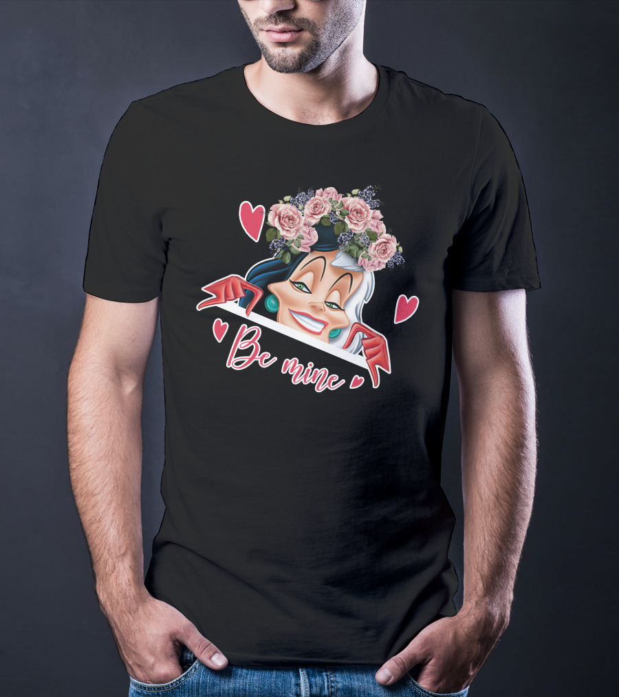 Cruella Be Mine Roses Hearts T-Shirt