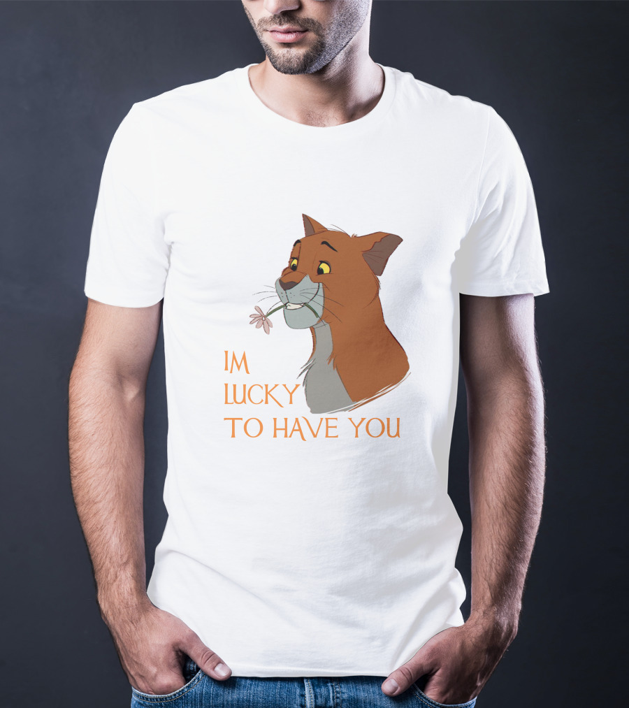 Thomas O'Malley Aristocats I'm Lucky To Have You T-Shirt