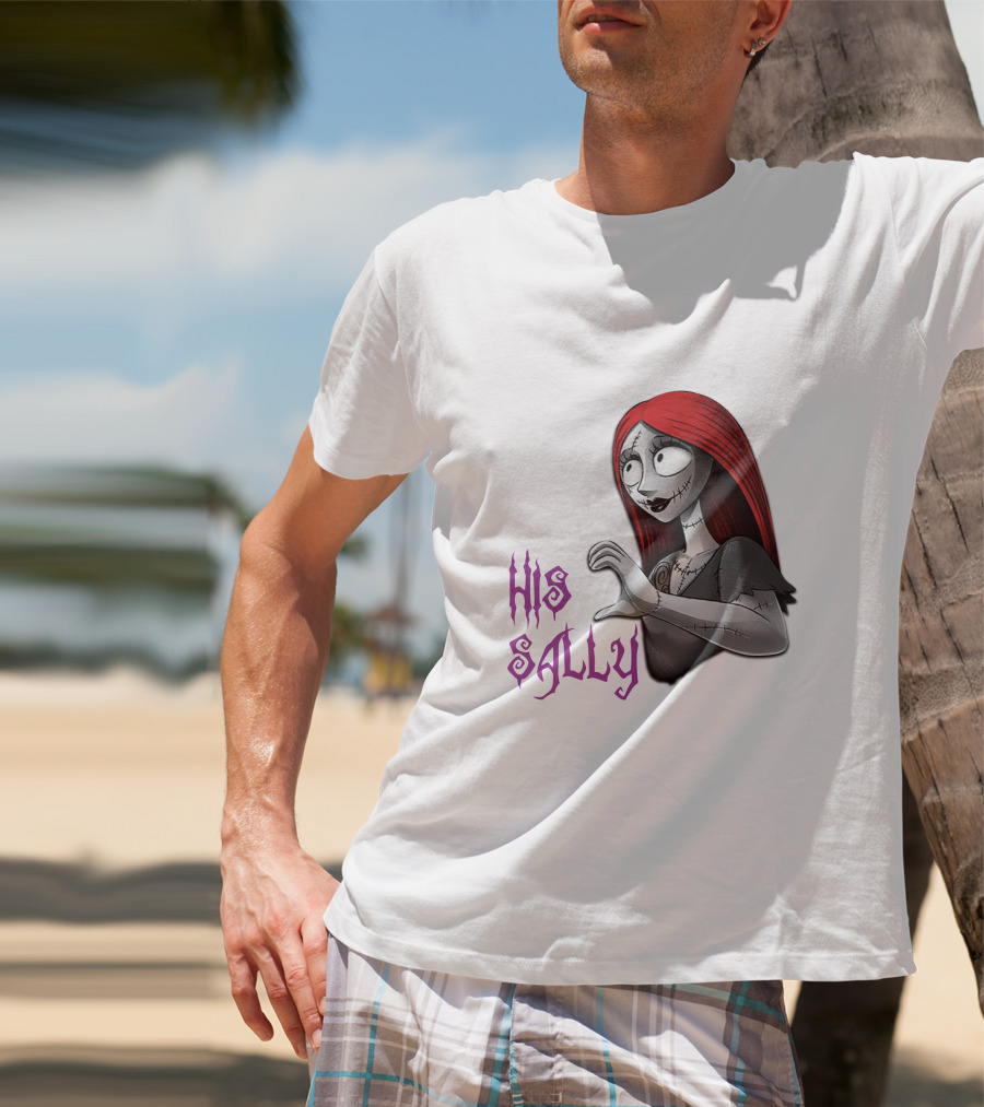 His Sally Nightmare Before Christmas Character T-Shirt