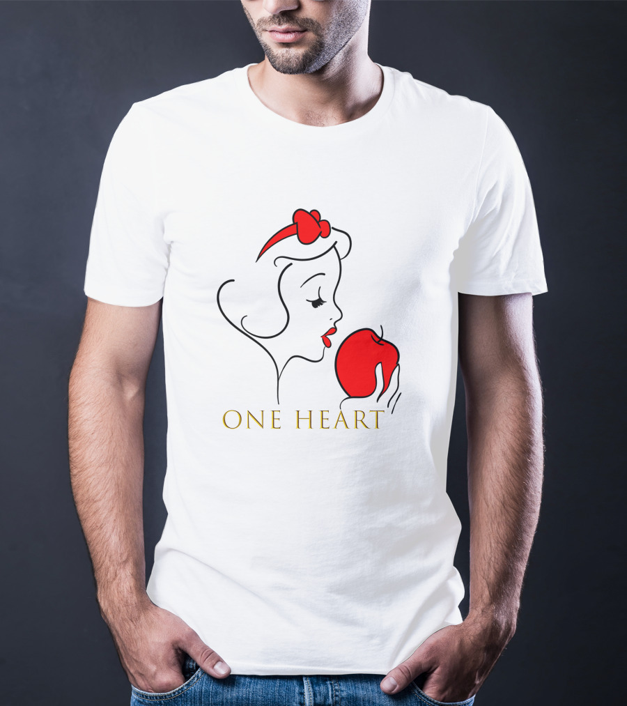Snow White One Heart Apple T-Shirt