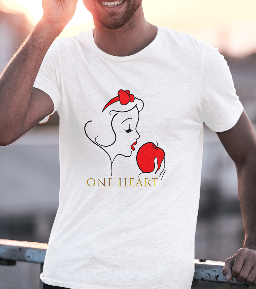 Snow White One Heart Apple T-Shirt