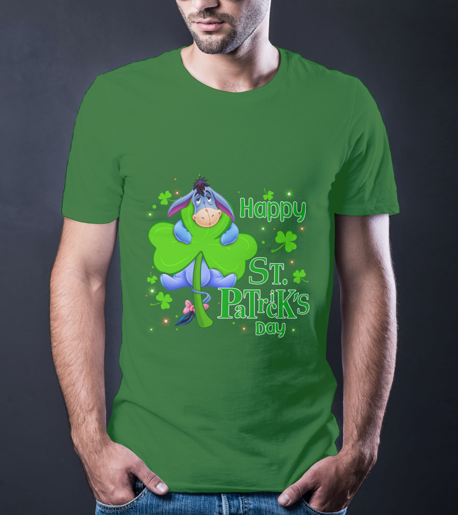 Happy Eeyore St. Patrick's Day T-Shirt