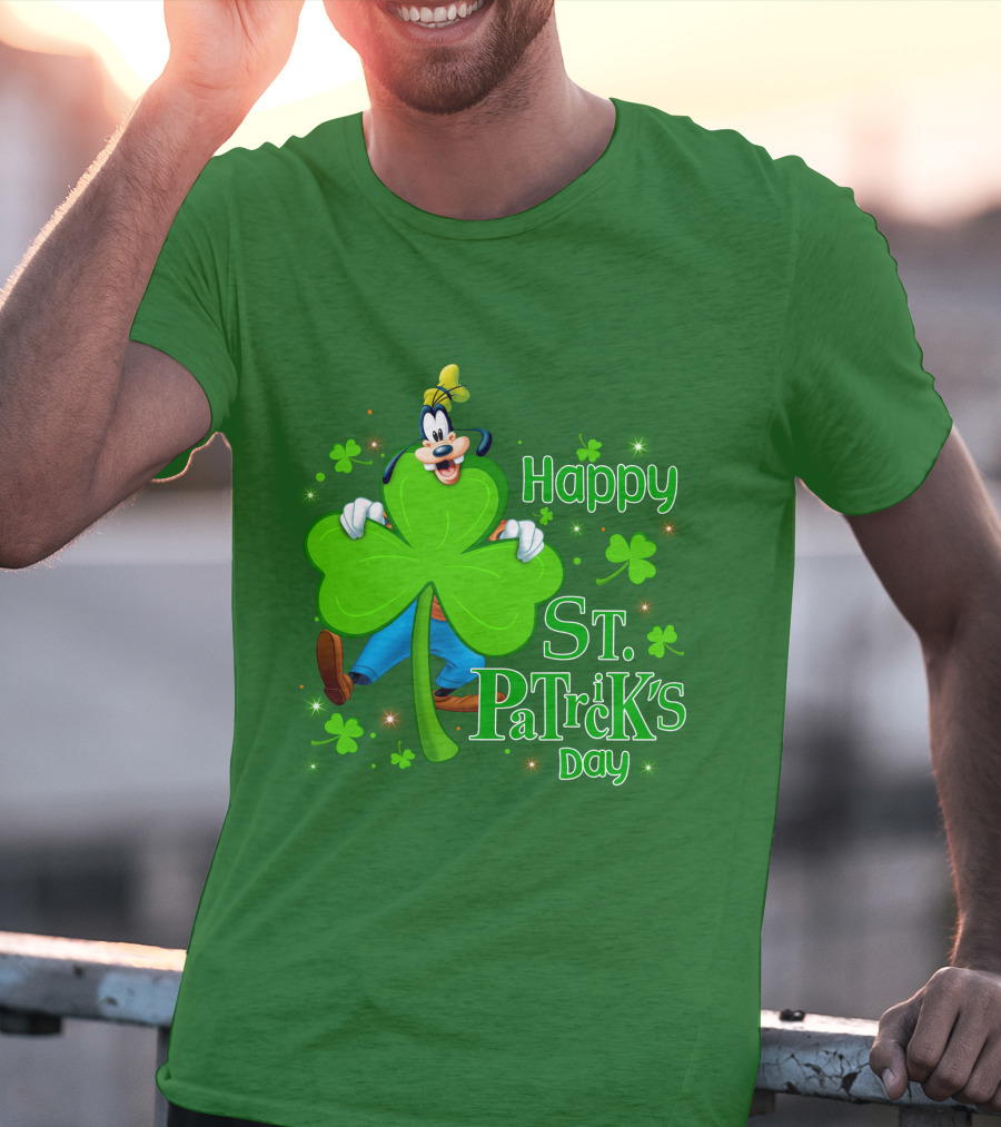 Happy Goofy St. Patrick's Day T-Shirt