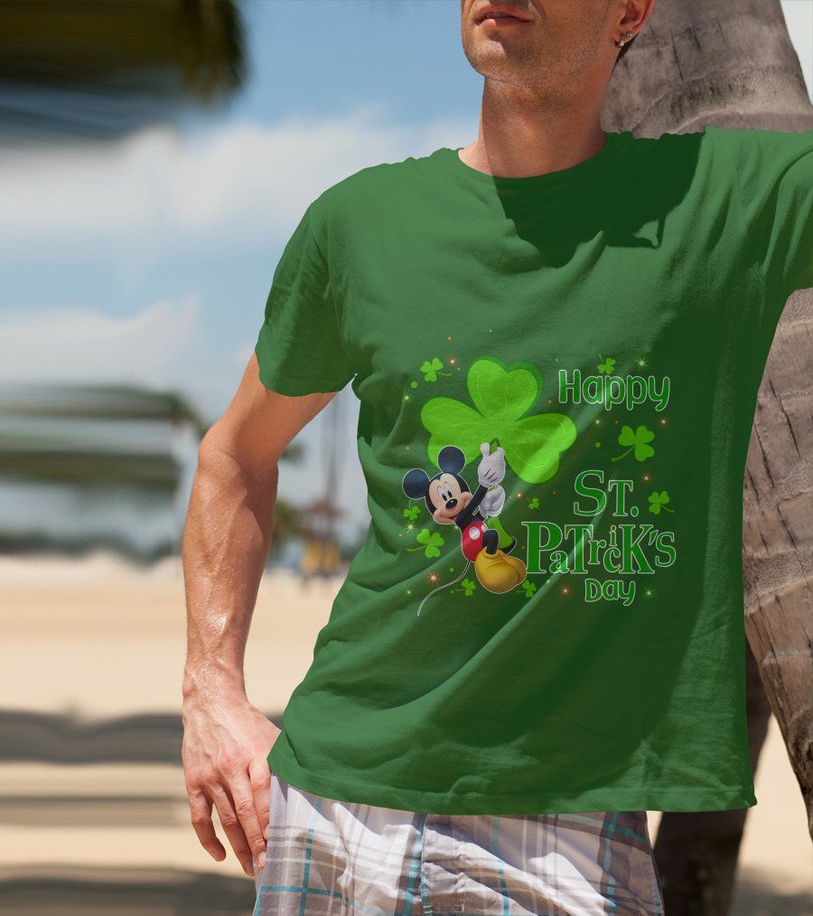 Mickey Happy St. Patrick's Day T-Shirt