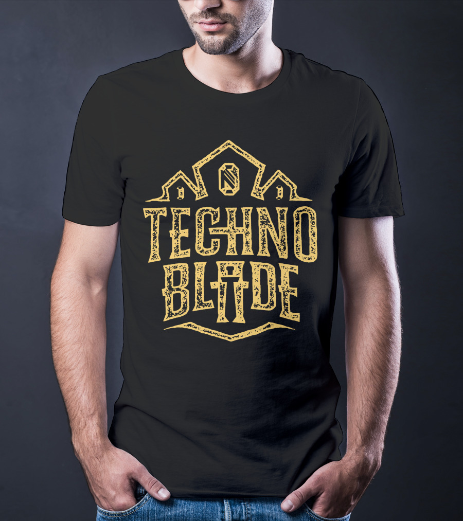 Technoblade Gilded Blade House Crest T-Shirt