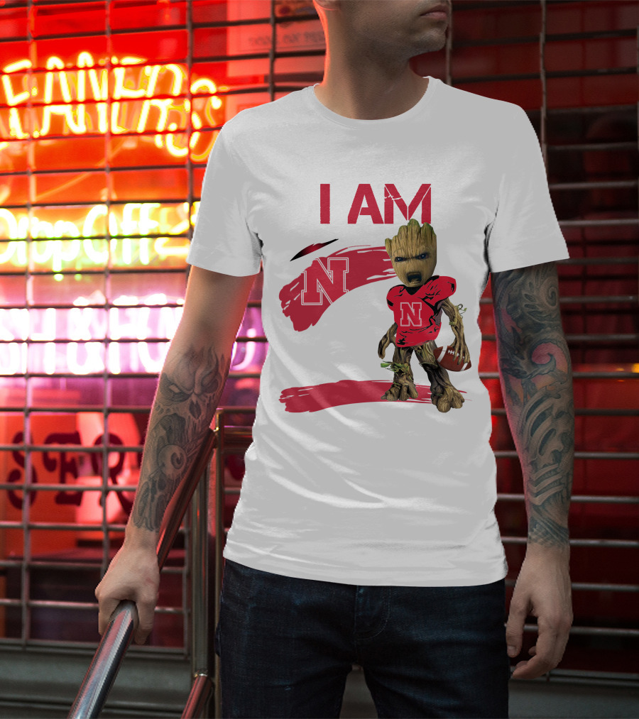 I Am Nebraska Football Character N T-Shirt