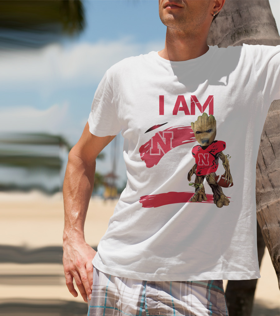 I Am Nebraska Football Character N T-Shirt