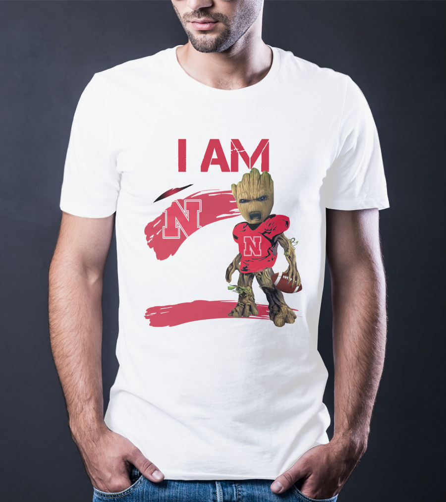 I Am Nebraska Football Character N T-Shirt