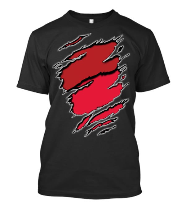 Chief Cardi Red Claw Marks T-Shirt