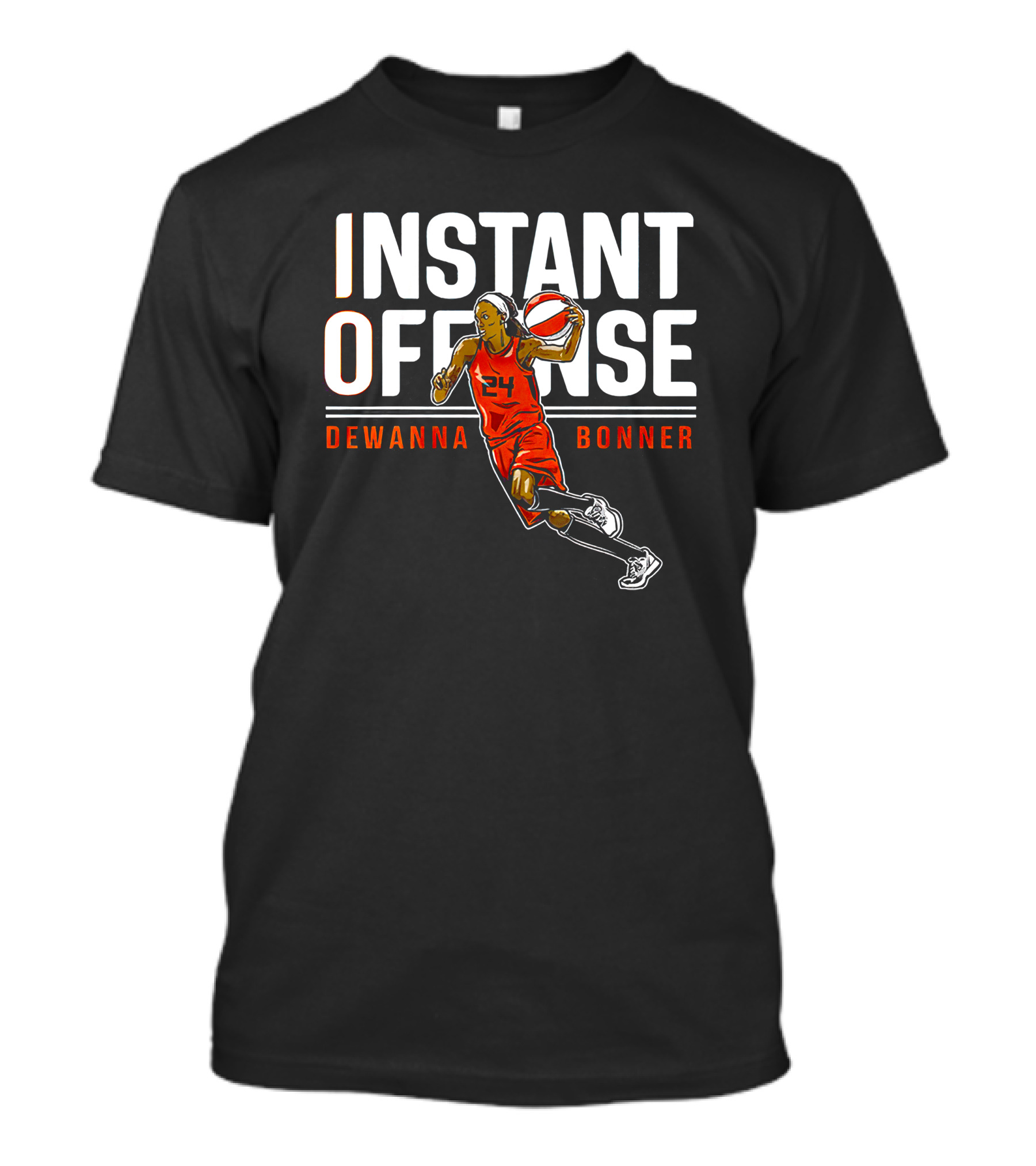 INSTANT OFFENSE DEWANNA BONNER 24 WNBA T-Shirt
