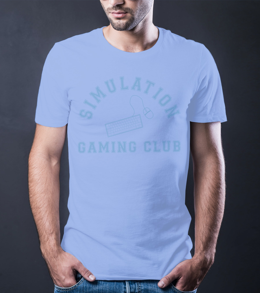 Lilsimsie Simulation Gaming Club Merchandise Keyboard Mouse T-Shirt