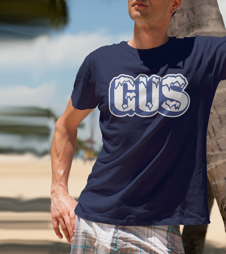 Gus Johnson Merch Ice Font T-Shirt