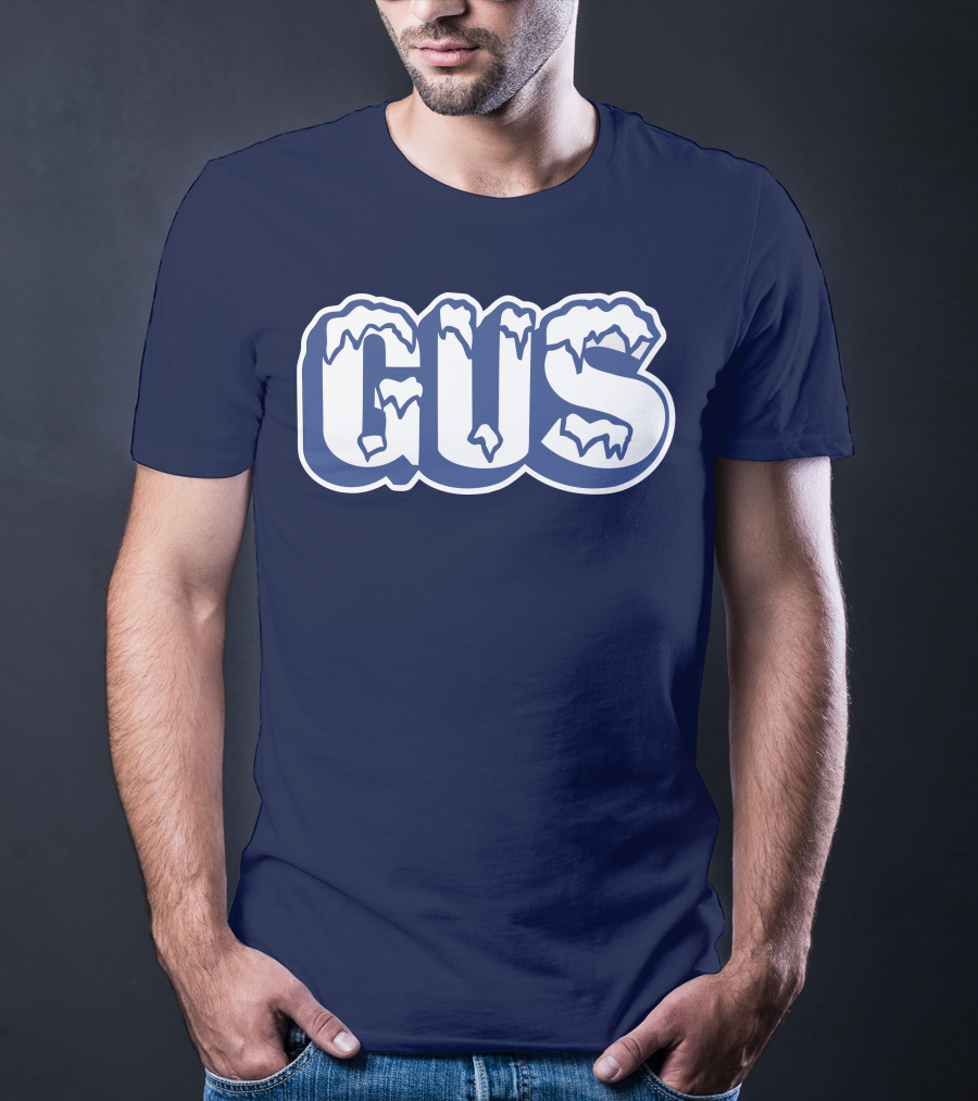 Gus Johnson Merch Ice Font T-Shirt