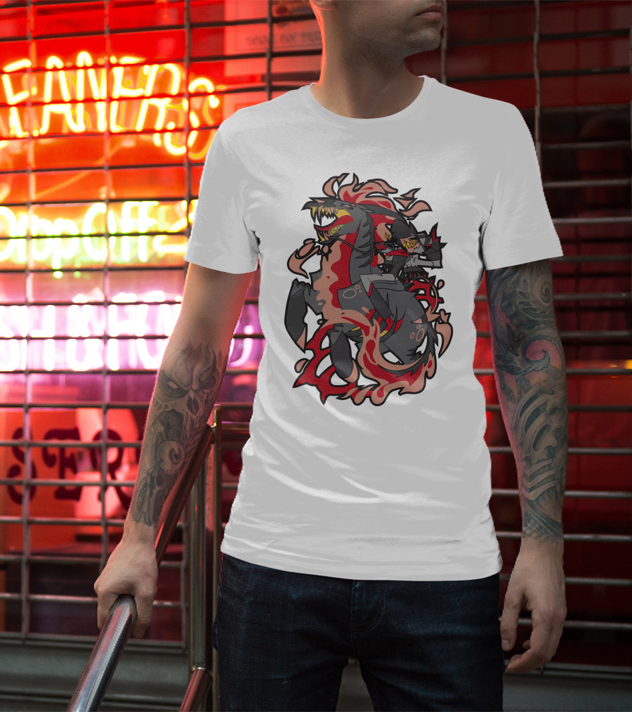 Stolas And Octavia Helluva Boss Demon Horse And Owl Characters T-Shirt