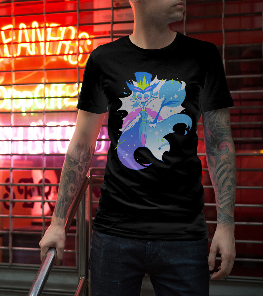 Hazbin Hotel New Merch Sir Pentious Vibrant Character T-Shirt